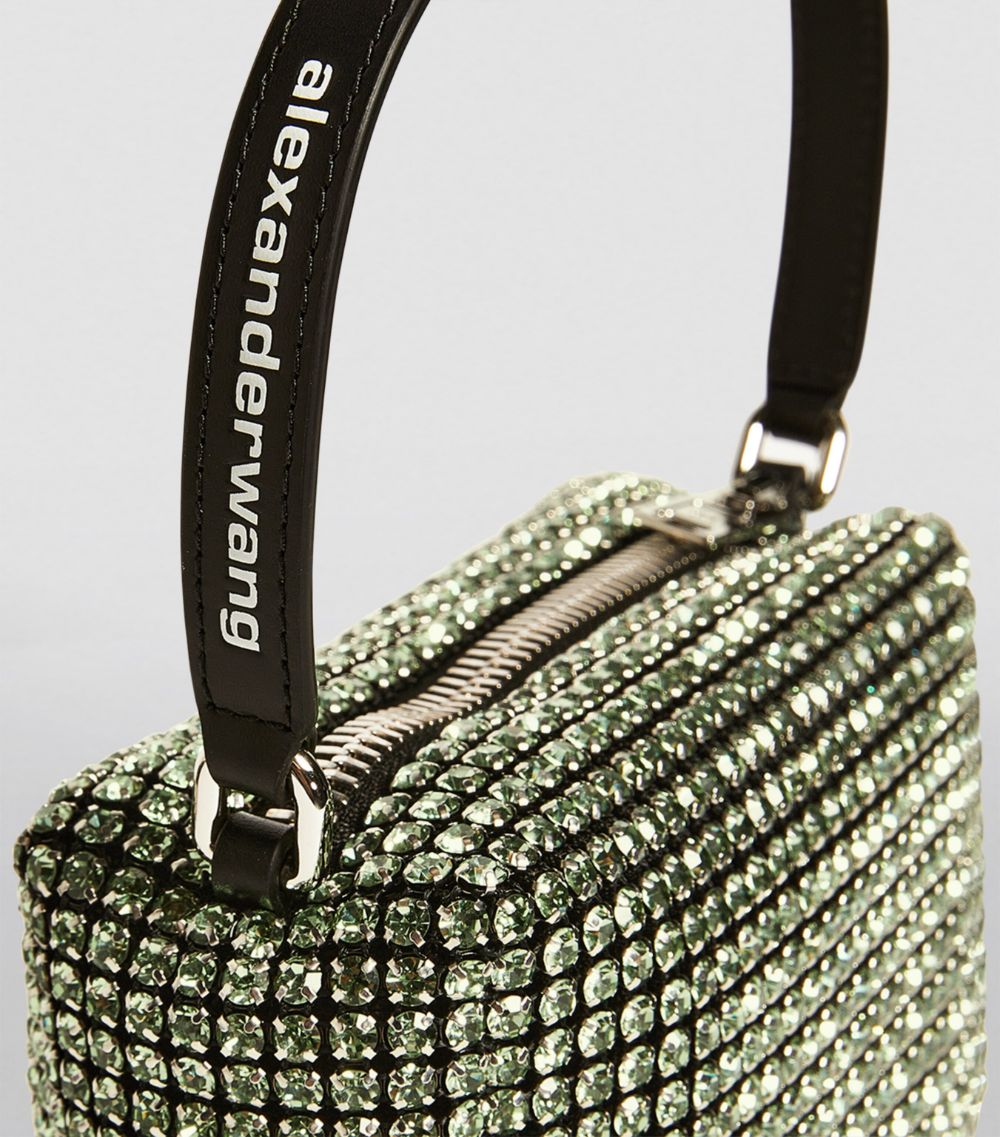 Alexander Wang Alexander Wang Crystal-Embellished Heiress Shoulder Bag