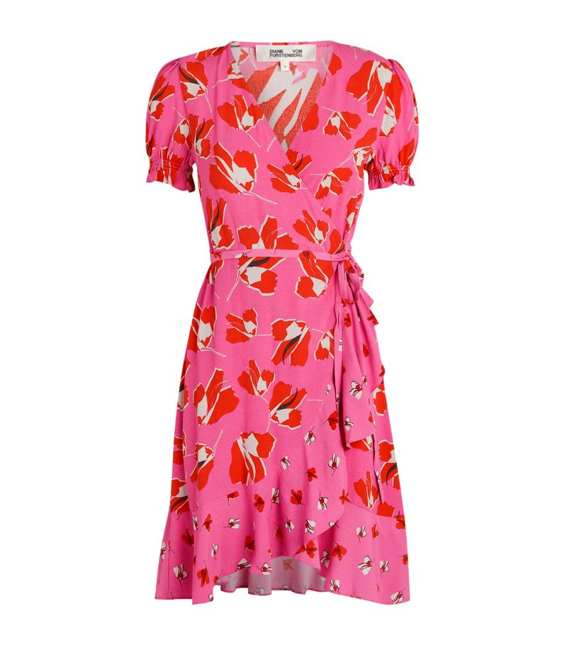 Dvf Diane Von Furstenberg DVF Diane von Furstenberg Floral Joanna Mini Dress