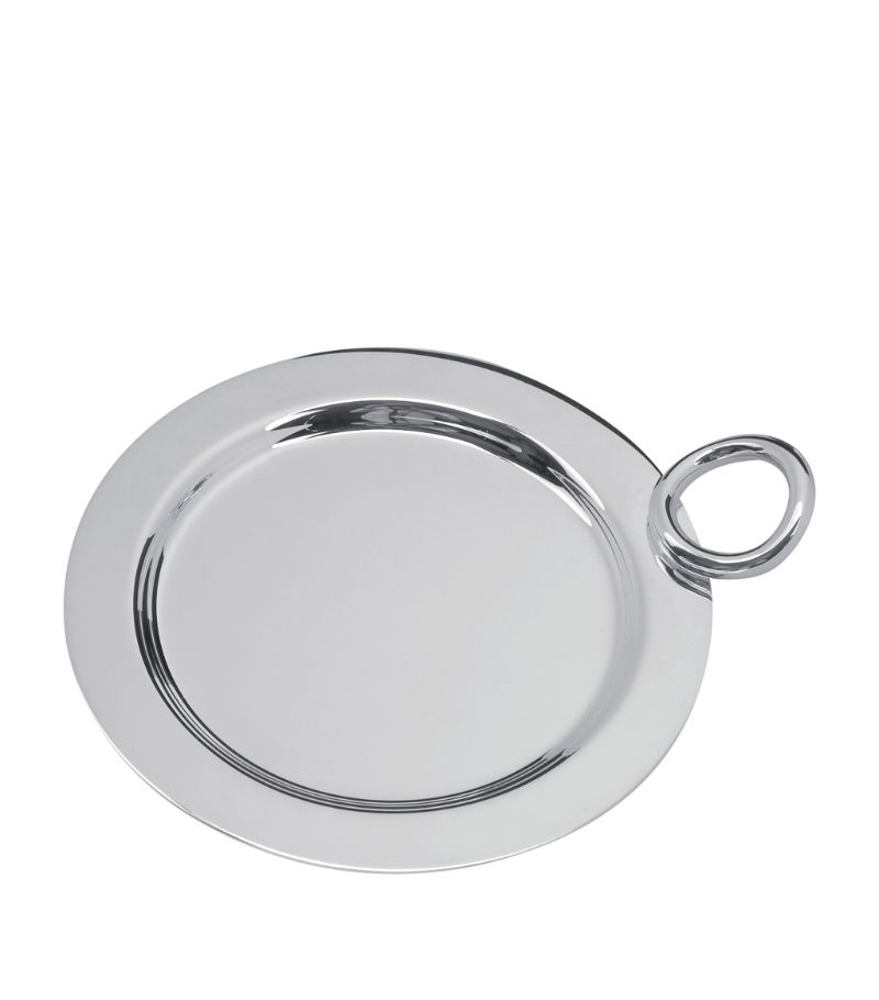 Christofle Christofle Silver-Plated Vertigo Bottle Coaster (14cm)