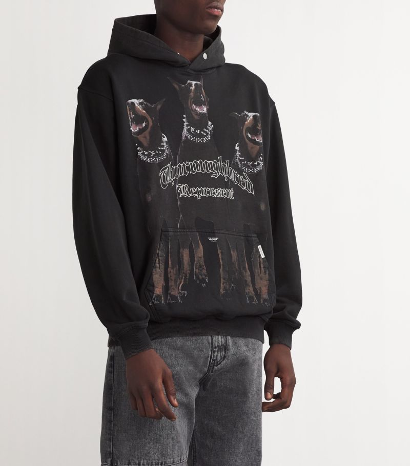 Represent Represent Cotton Printed Thoroughbred Hoodie