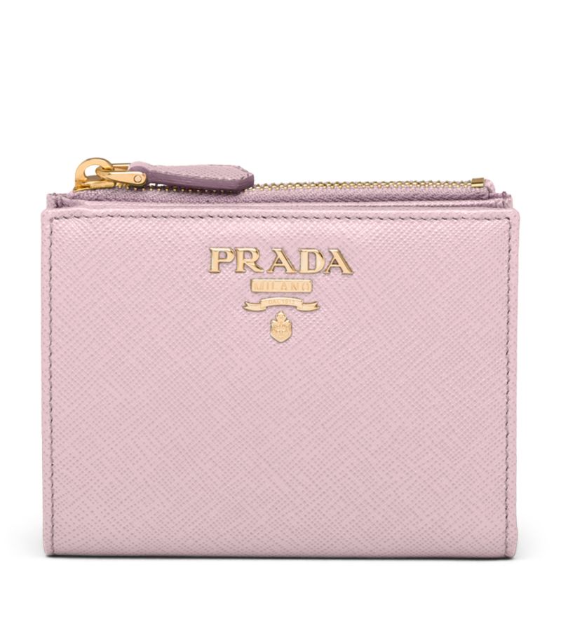 Prada Prada Small Saffiano Leather Wallet