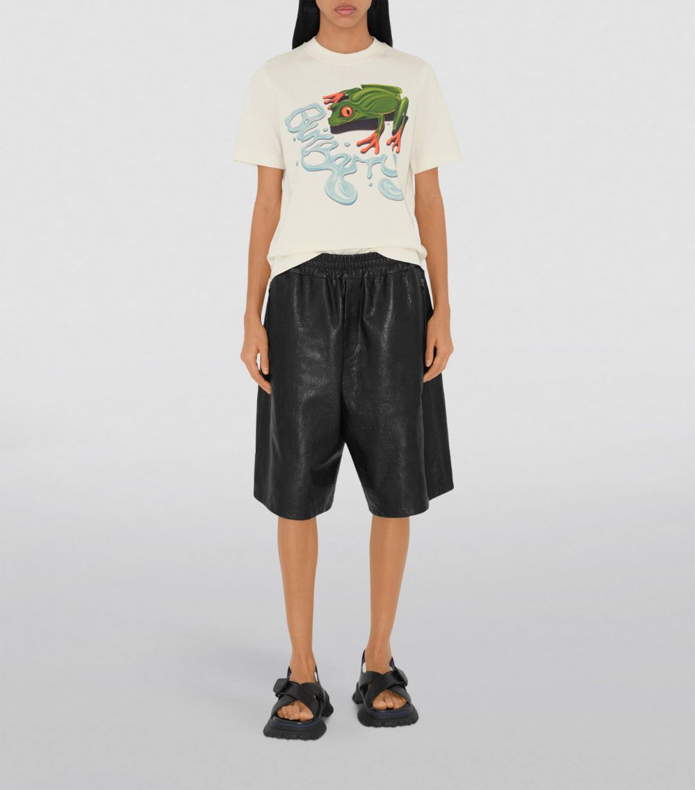 Burberry Burberry Cotton Frog T-Shirt