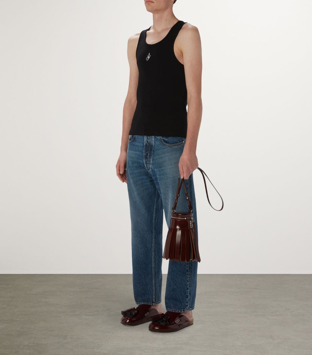 Jw Anderson Jw Anderson Cropped Straight Jeans