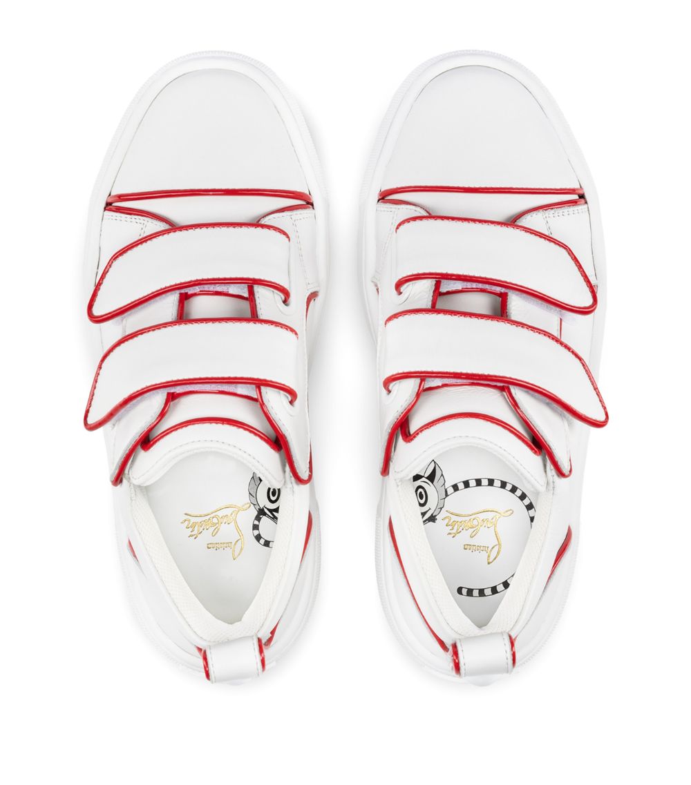 Christian Louboutin Kids Christian Louboutin Kids Toyototoy Patent Leather Sneakers