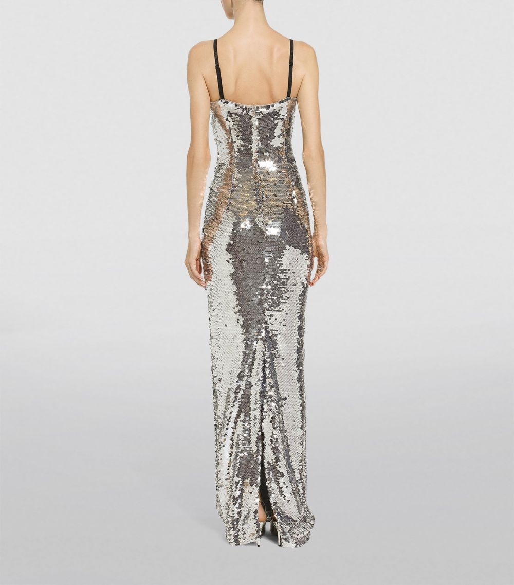 Dolce & Gabbana Dolce & Gabbana Sequin-Embellished Gown