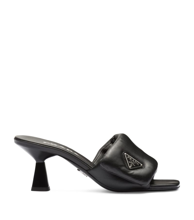 Prada Prada Padded Leather Mules 65