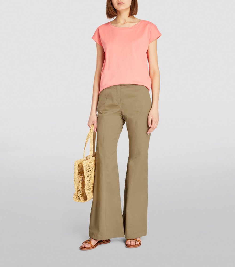 Max & Co. Max & Co. Gabardine Flared Trousers