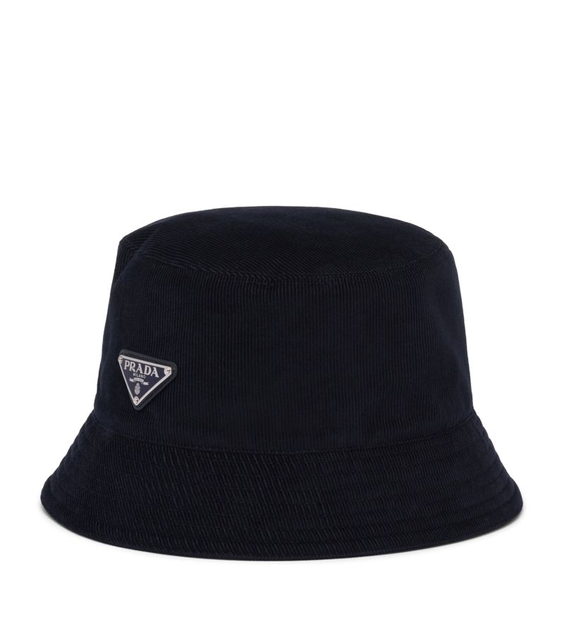 Prada Prada Corduroy Bucket Hat