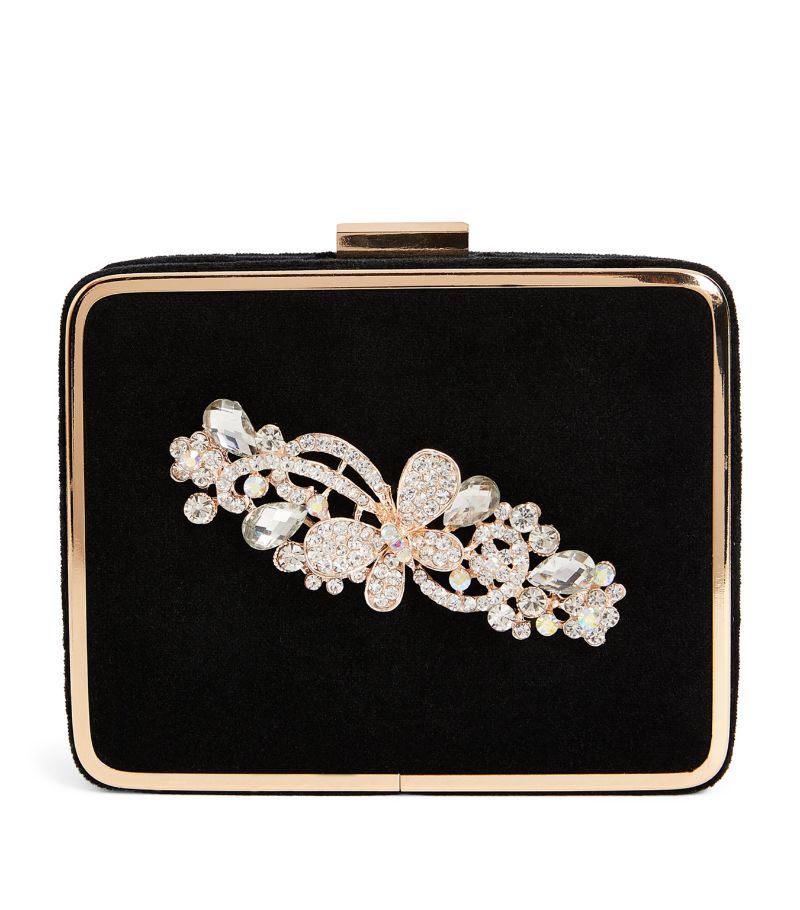 David Charles David Charles Crystal Butterfly Clutch Bag