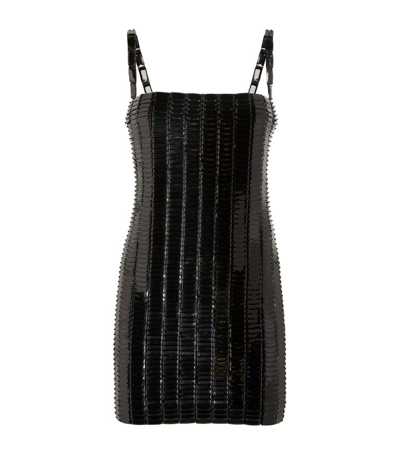 The Attico The Attico Embellished Rue Mini Dress