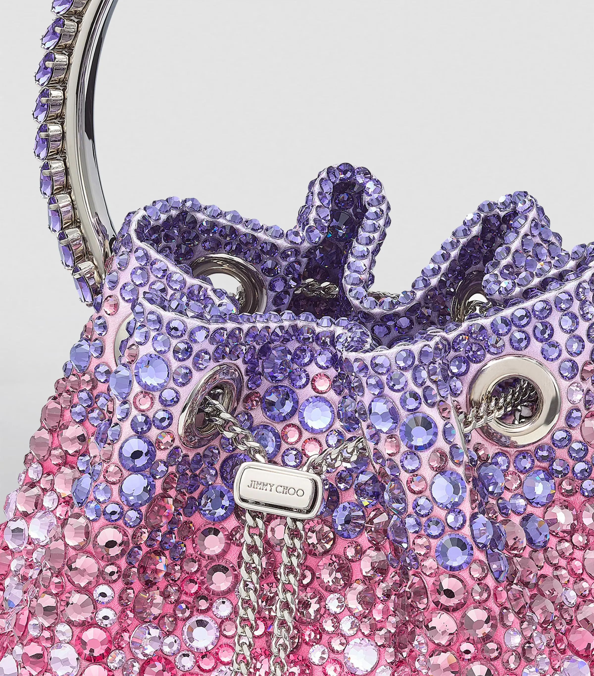 Jimmy Choo Jimmy Choo Bon Bon Embellished Top-Handle Bag