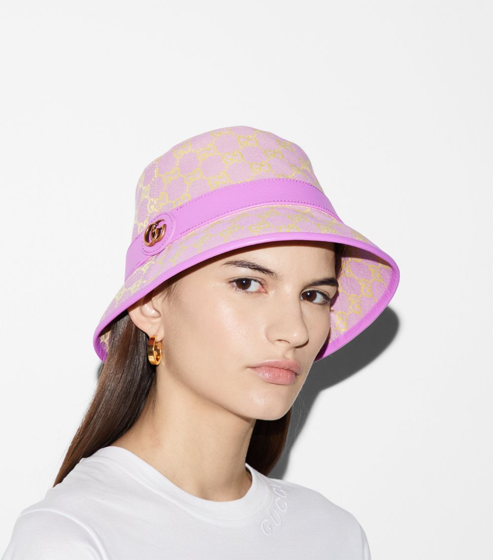 Gucci Gucci Gg Canvas Bucket Hat