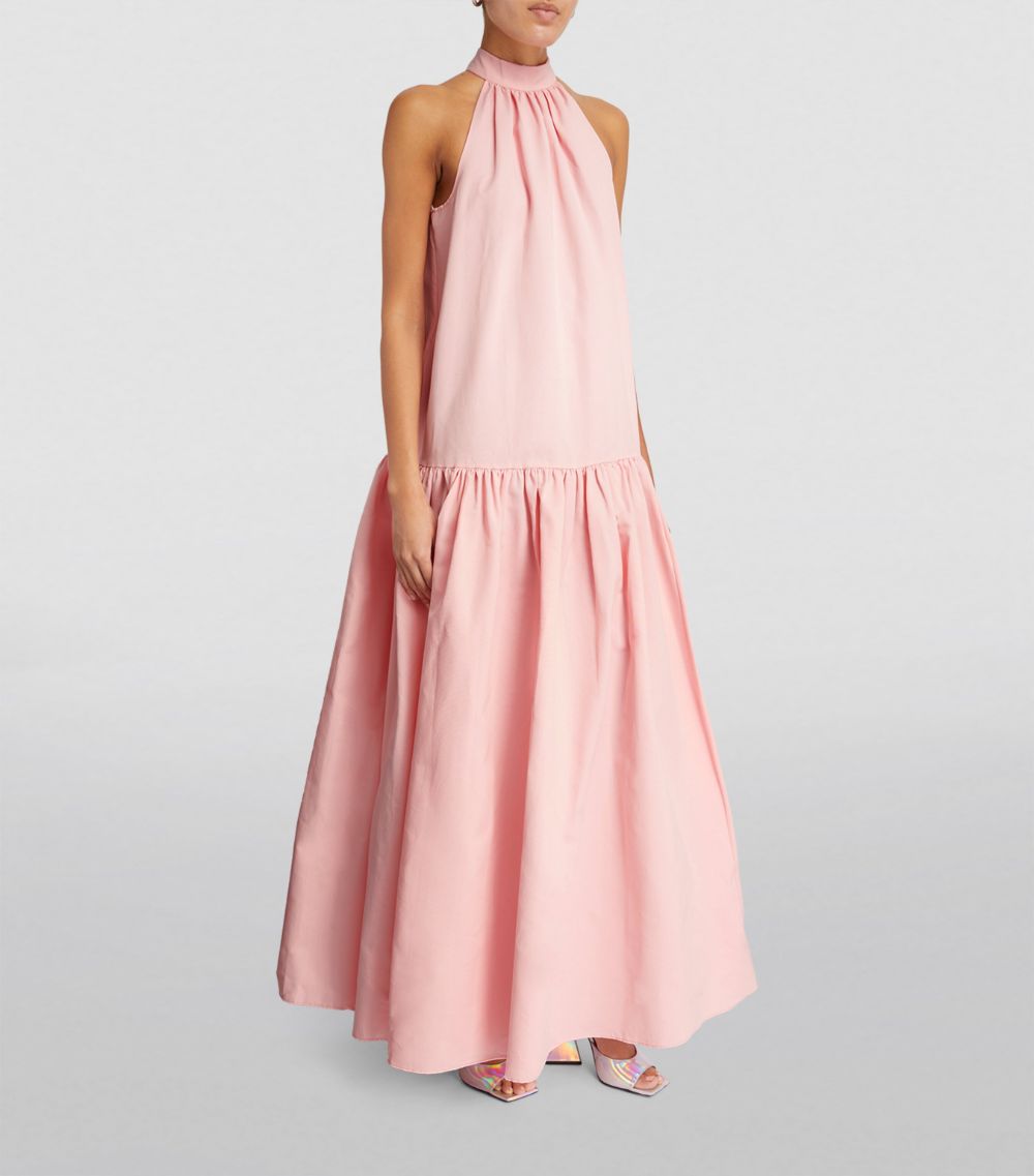 Staud Staud Cotton-Blend Marlowe Maxi Dress