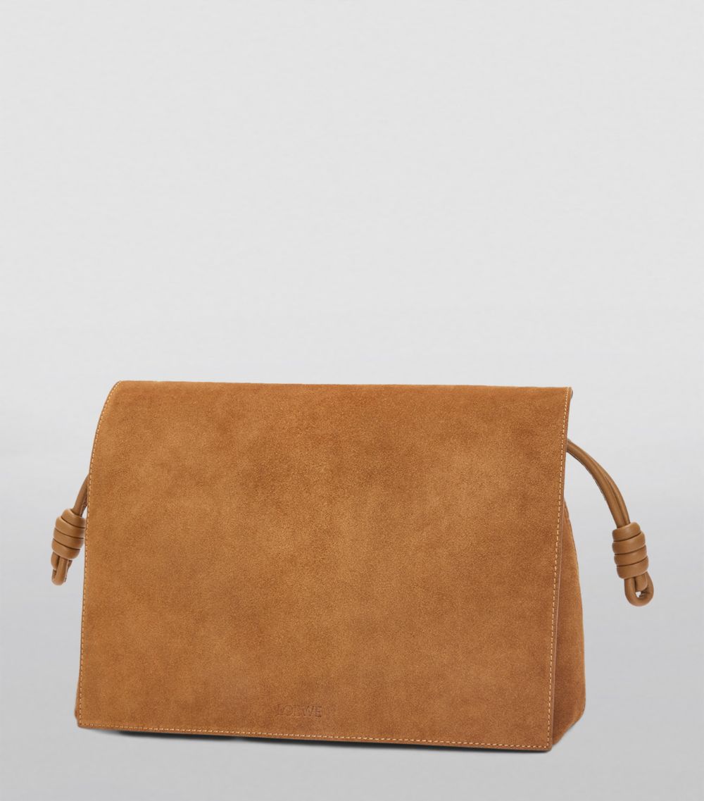 Loewe Loewe Suede Flamenco Satchel