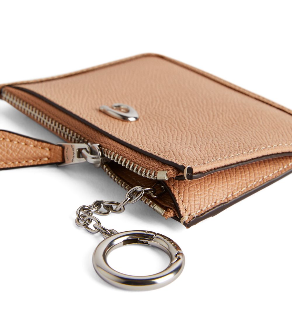 Coach Coach Mini Leather Id Card Holder