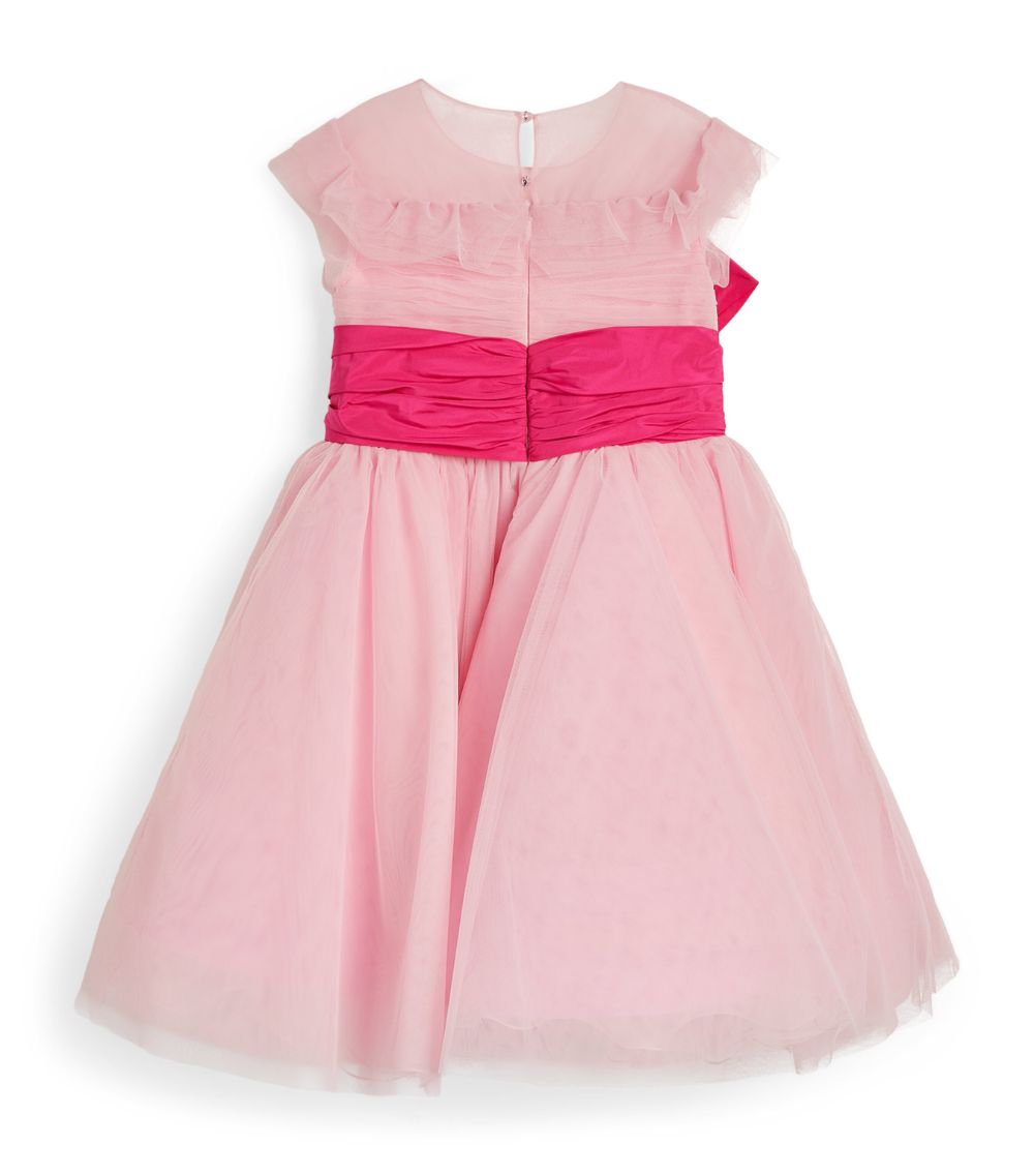 Marchesa Kids Couture Marchesa Kids Couture Tulle Bow-Belt Dress (4-14 Years)