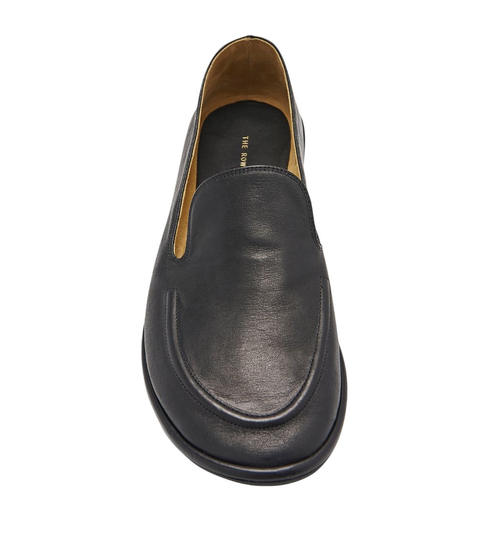 The Row The Row Leather Loafers