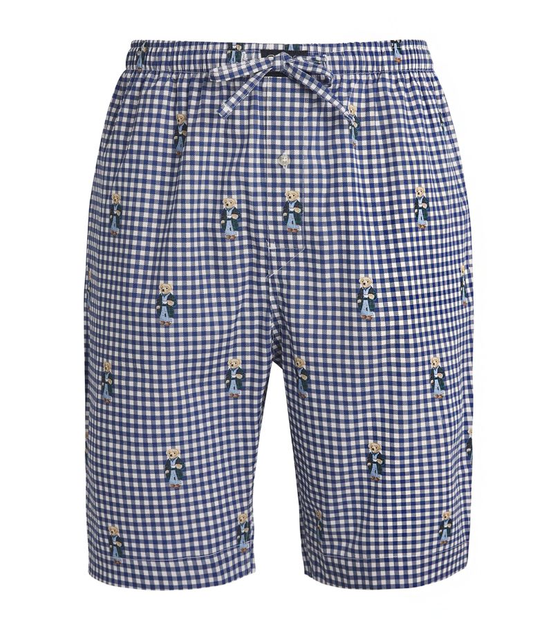 Polo Ralph Lauren Polo Ralph Lauren Bear Gingham Lounge Shorts