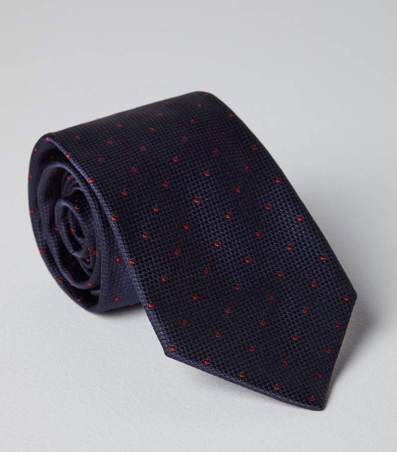 Brunello Cucinelli Brunello Cucinelli Silk Polka-Dot Tie