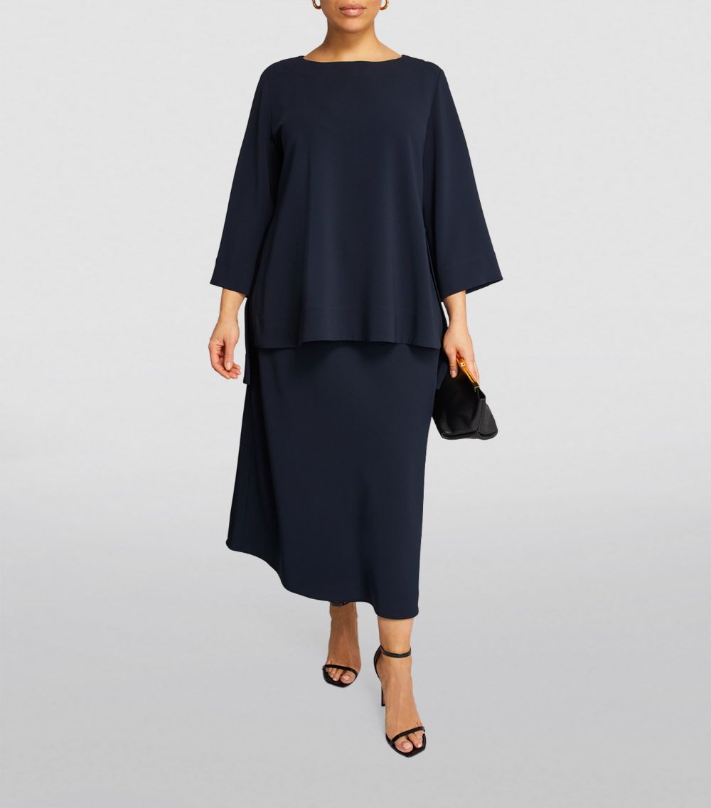 Marina Rinaldi Marina Rinaldi Elasticated-Waist Maxi Skirt