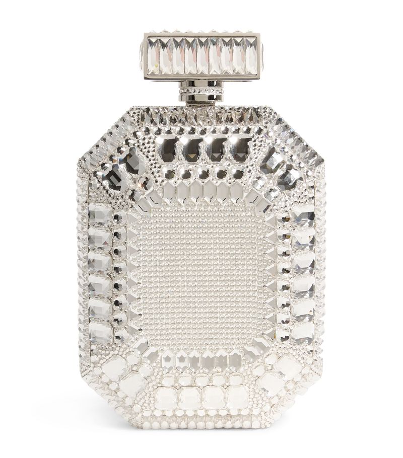 Judith Leiber Judith Leiber Crystal-Embellished Perfume Bottle Clutch Bag