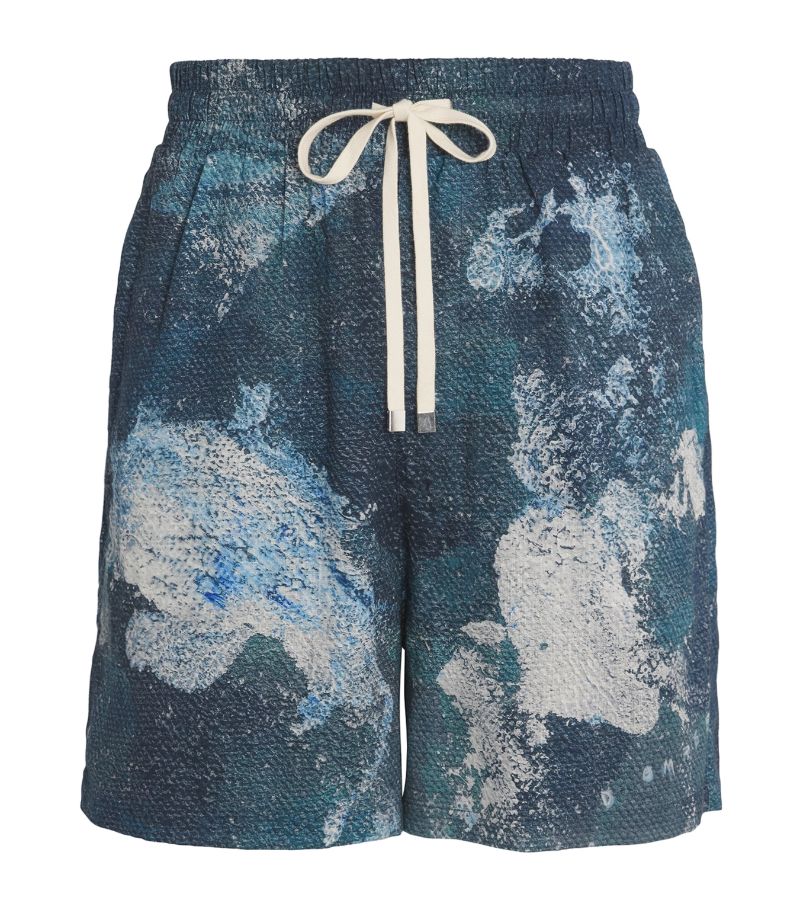 Domrebel Domrebel Linen The Deep Shorts