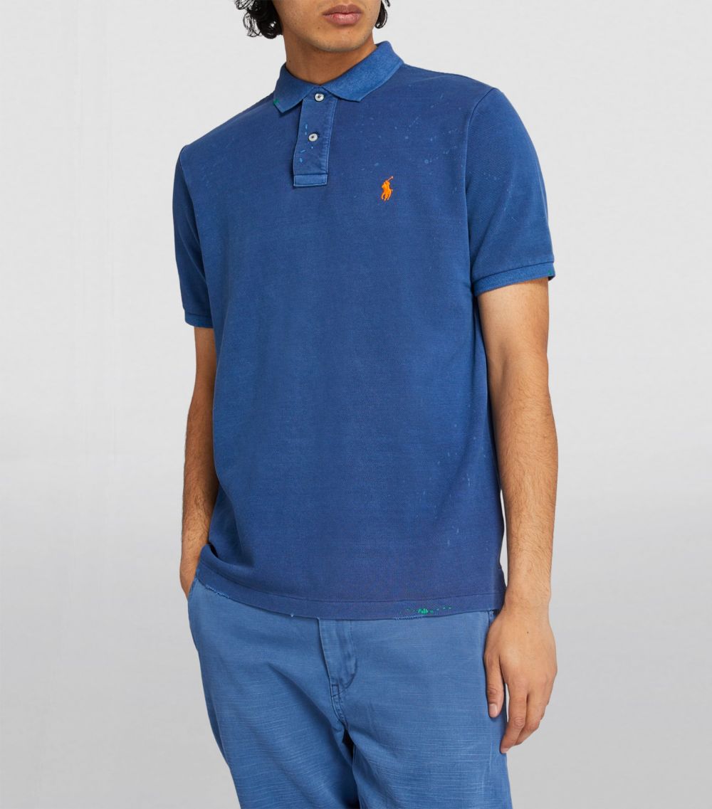 Polo Ralph Lauren Polo Ralph Lauren Weathered Mesh Polo Shirt