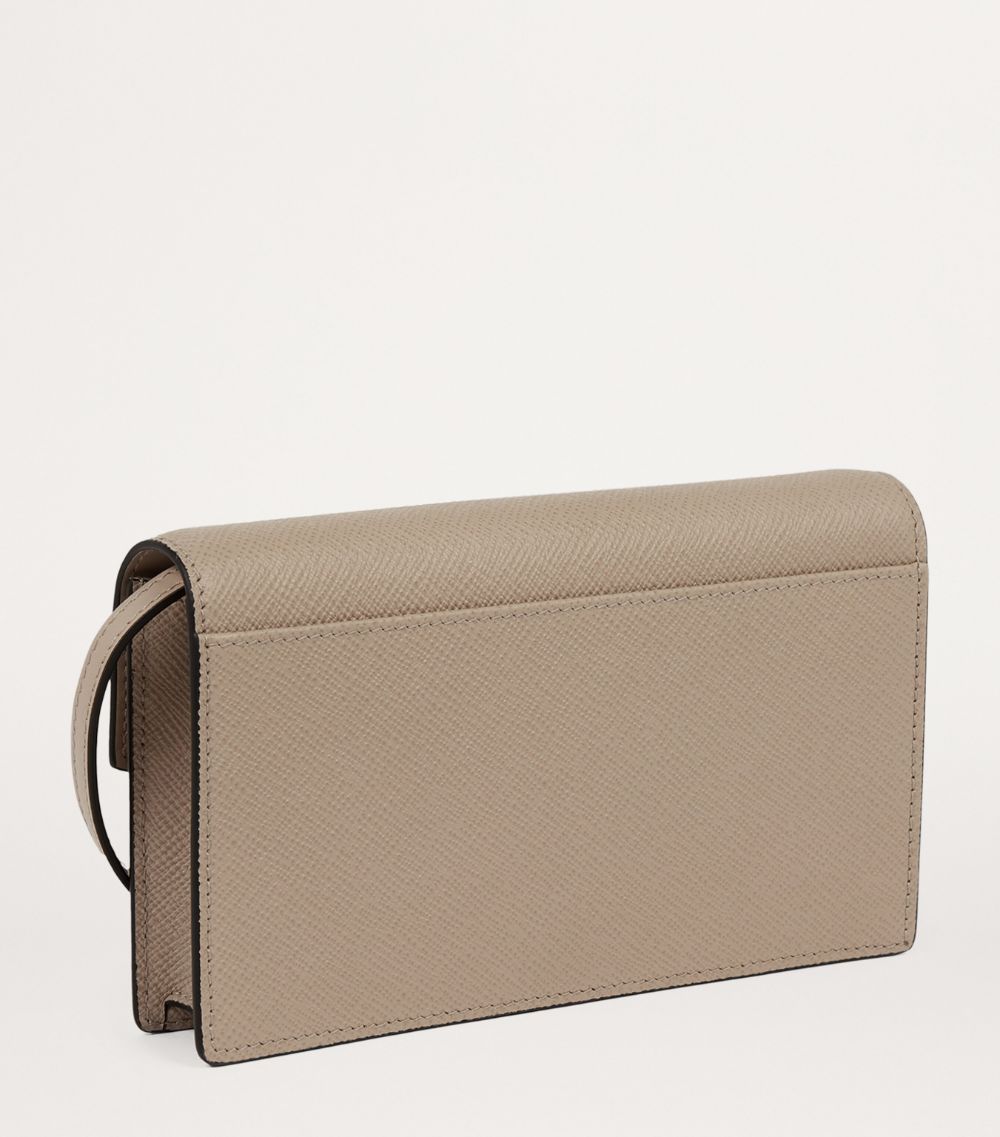 Smythson Smythson Panama Leather Envelope Cross-Body Bag