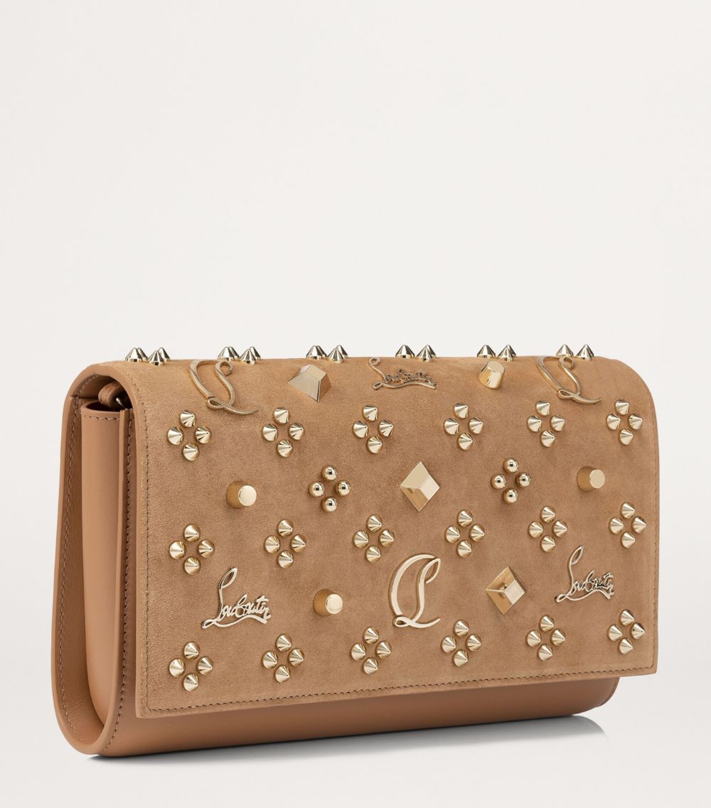 Christian Louboutin Christian Louboutin Paloma Calfskin Clutch Bag