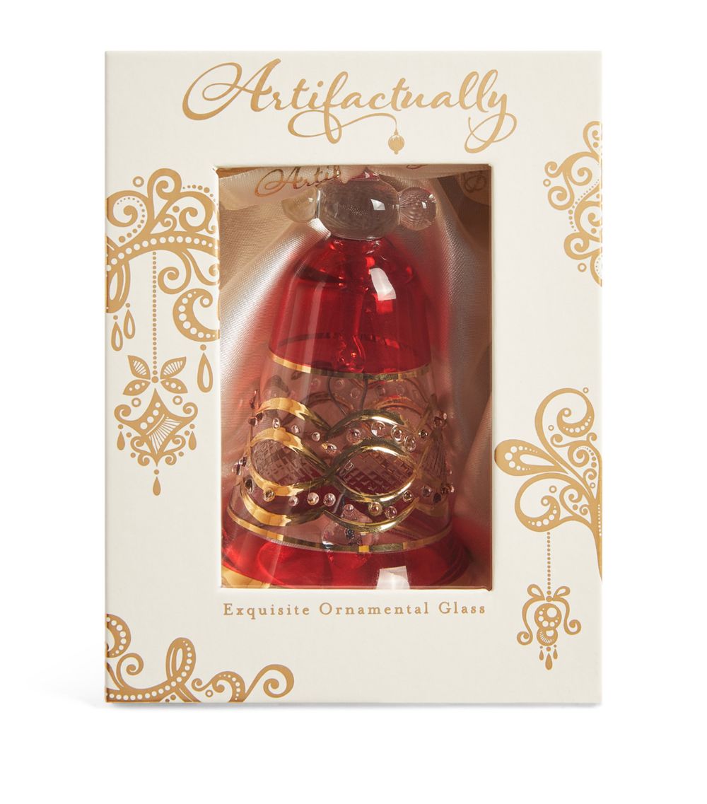 Artifactually Artifactually Glass Novelty Bell Tree Decoration