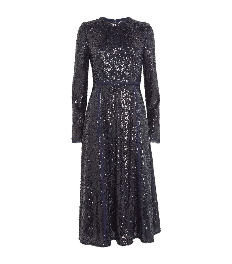 Erdem Erdem Sequinned Midi Dress