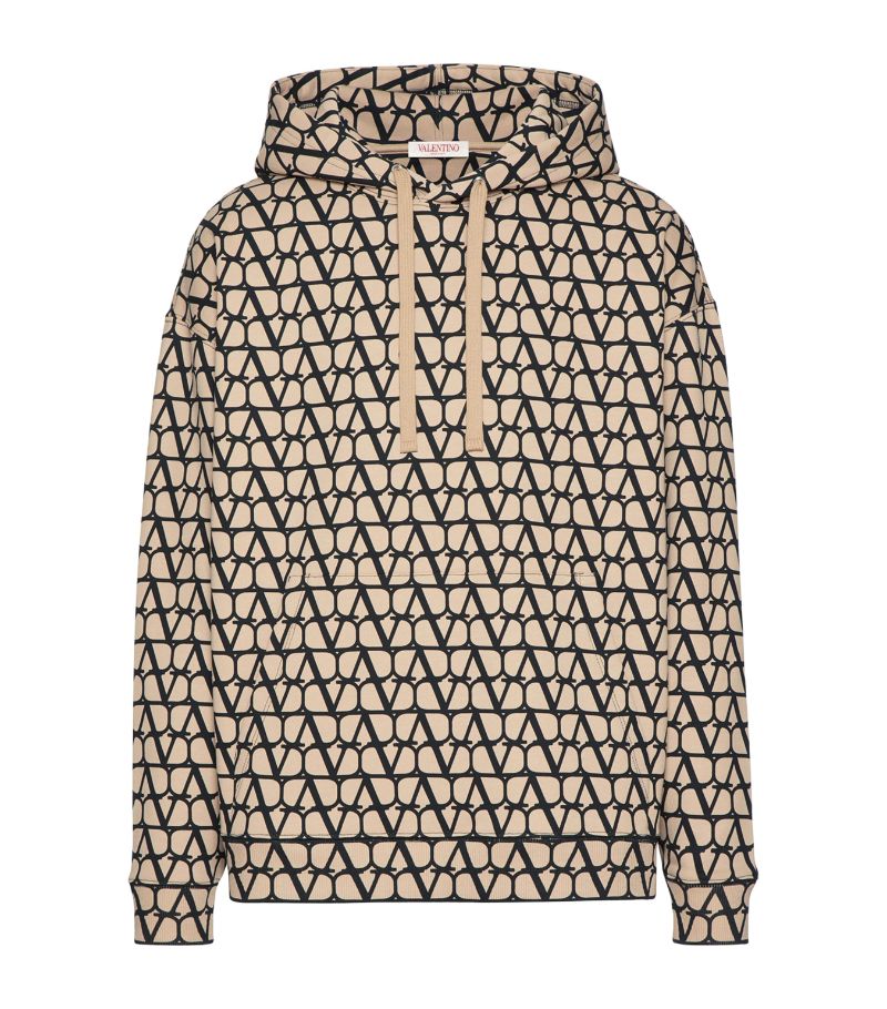 VALENTINO GARAVANI Valentino Garavani Cotton Vlogo Hoodie