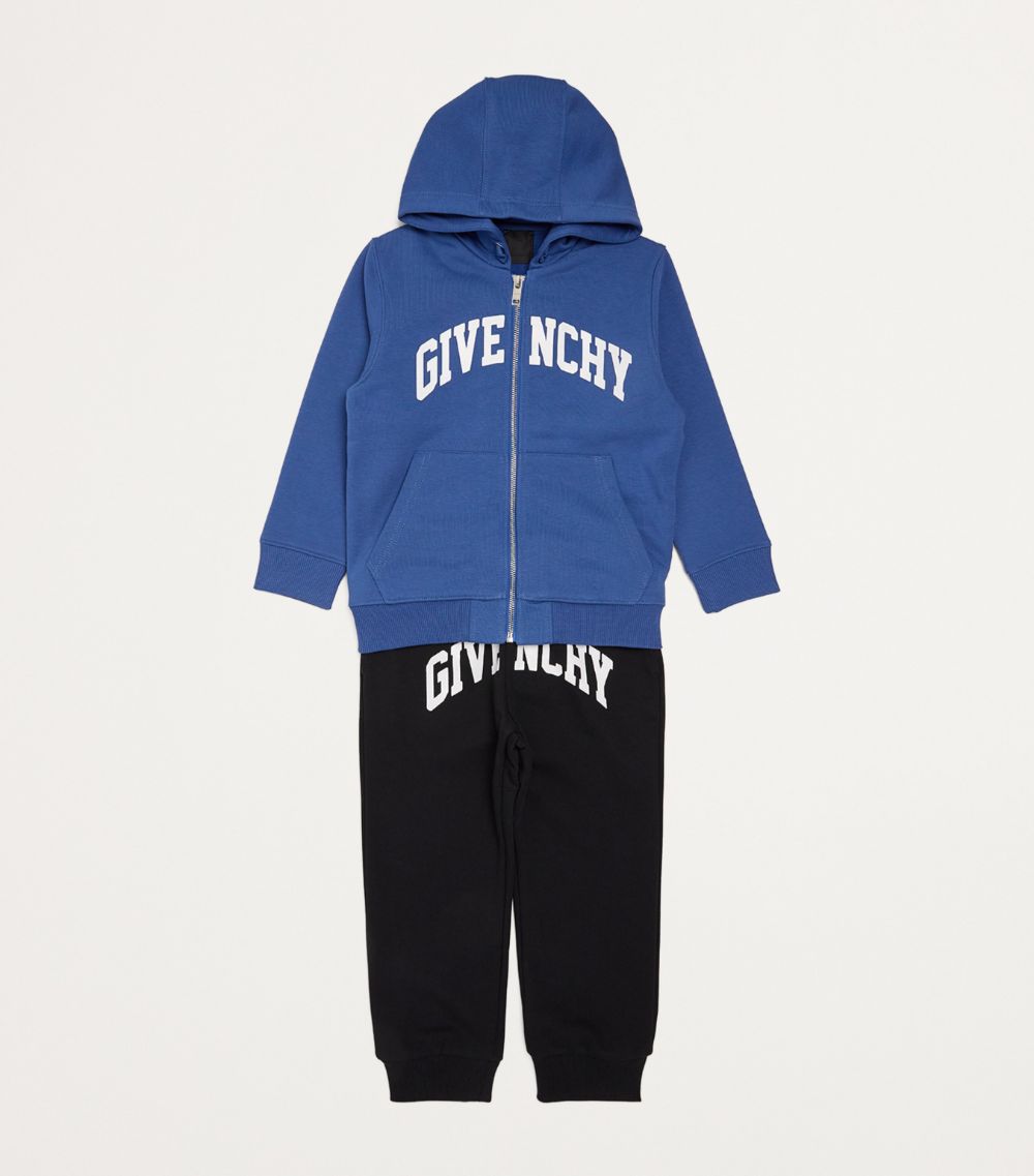 Givenchy Givenchy Kids Zipped Logo Hoodie (4-12+ Years)