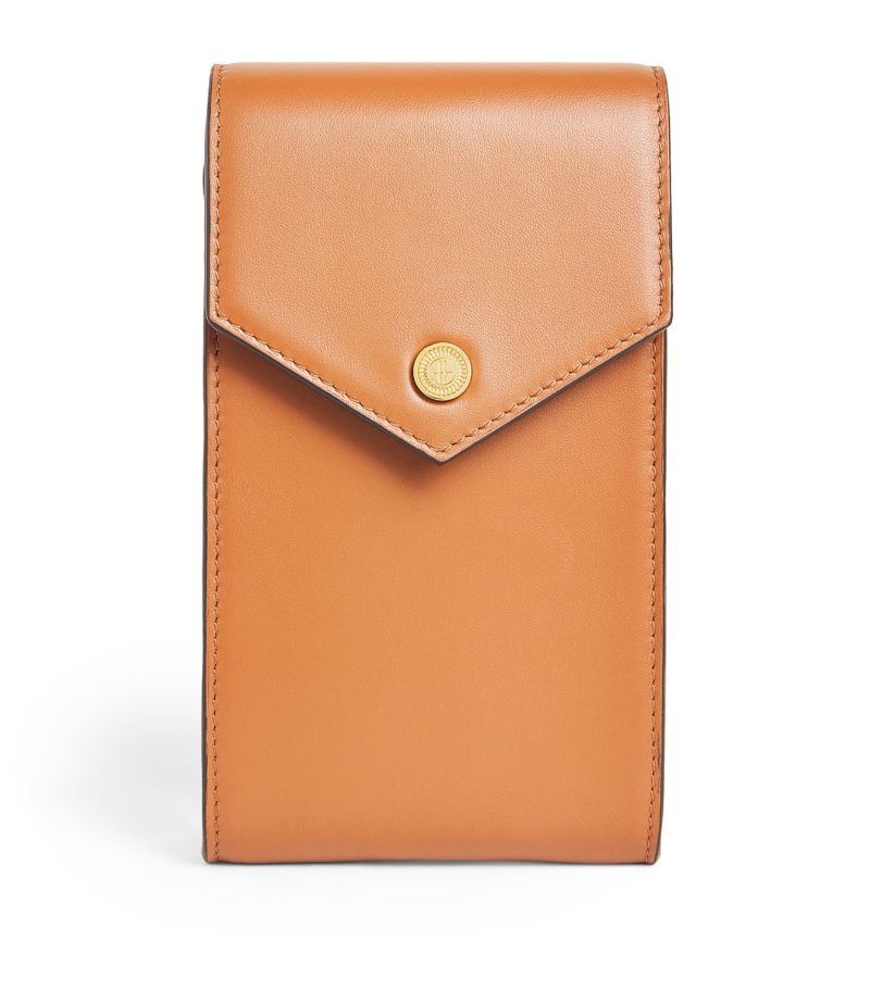 Harrods Harrods Leather Phone Pouch Cross-Body Bag