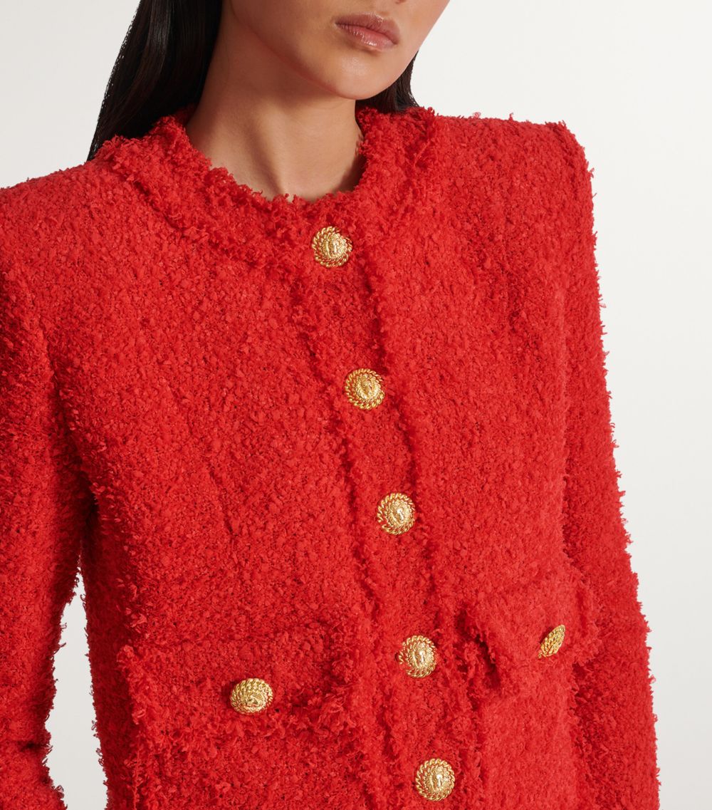 Balmain Balmain Tweed Cropped Jacket