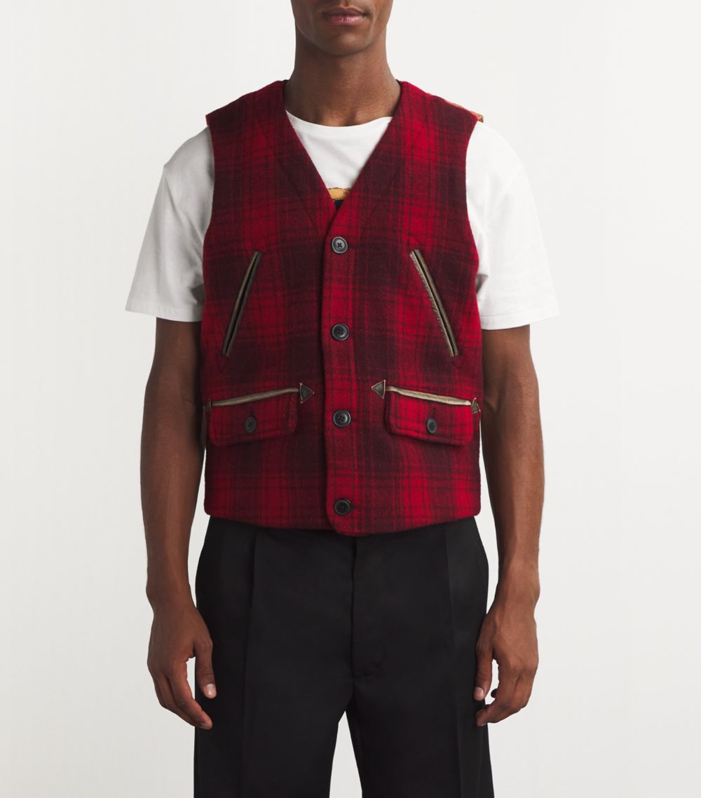 Polo Ralph Lauren Polo Ralph Lauren Wool Check Gilet