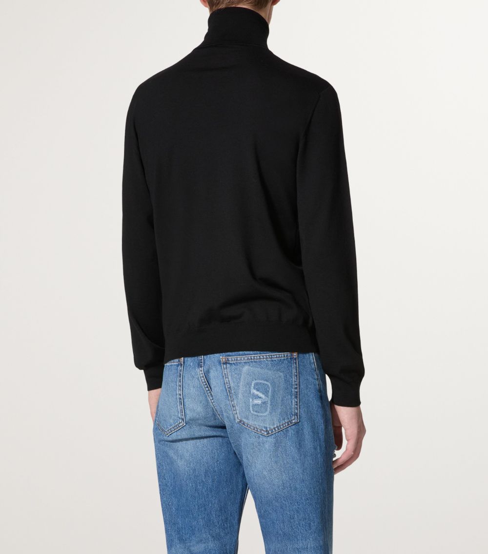 Valentino Valentino Virgin Wool Rollneck Sweater