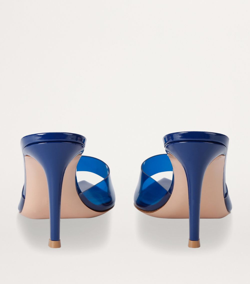 Gianvito Rossi Gianvito Rossi Plexi Elle Mules 85