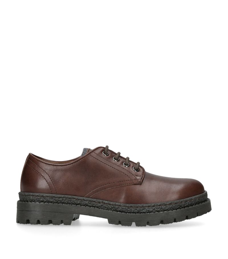 Brunello Cucinelli Kids Brunello Cucinelli Kids Leather Derby Shoes