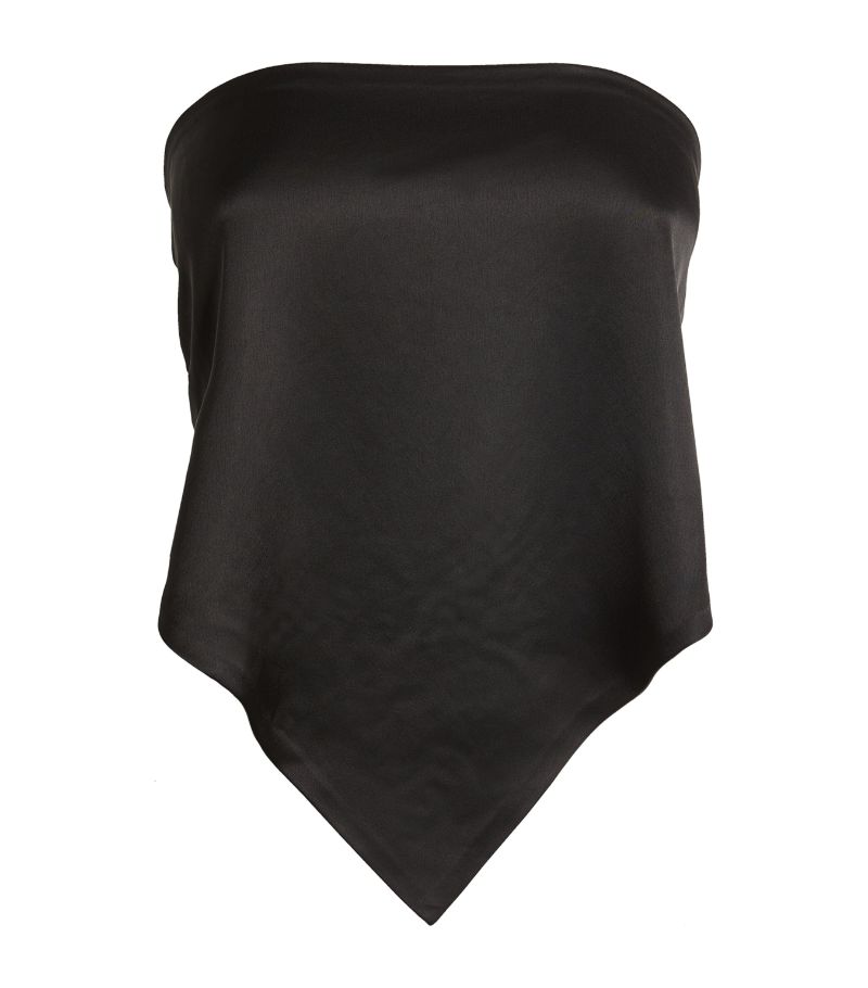 Nanushka Nanushka Satin Brita Scarf Top