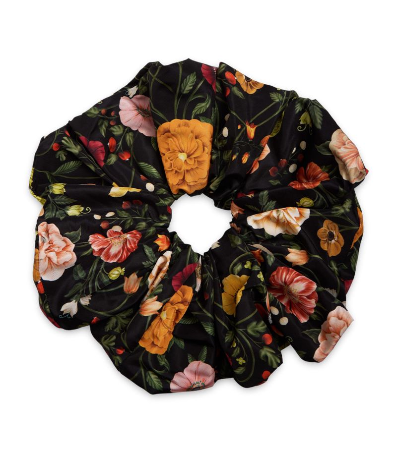 La Doublej La Doublej Floral Print Giga Scrunchie