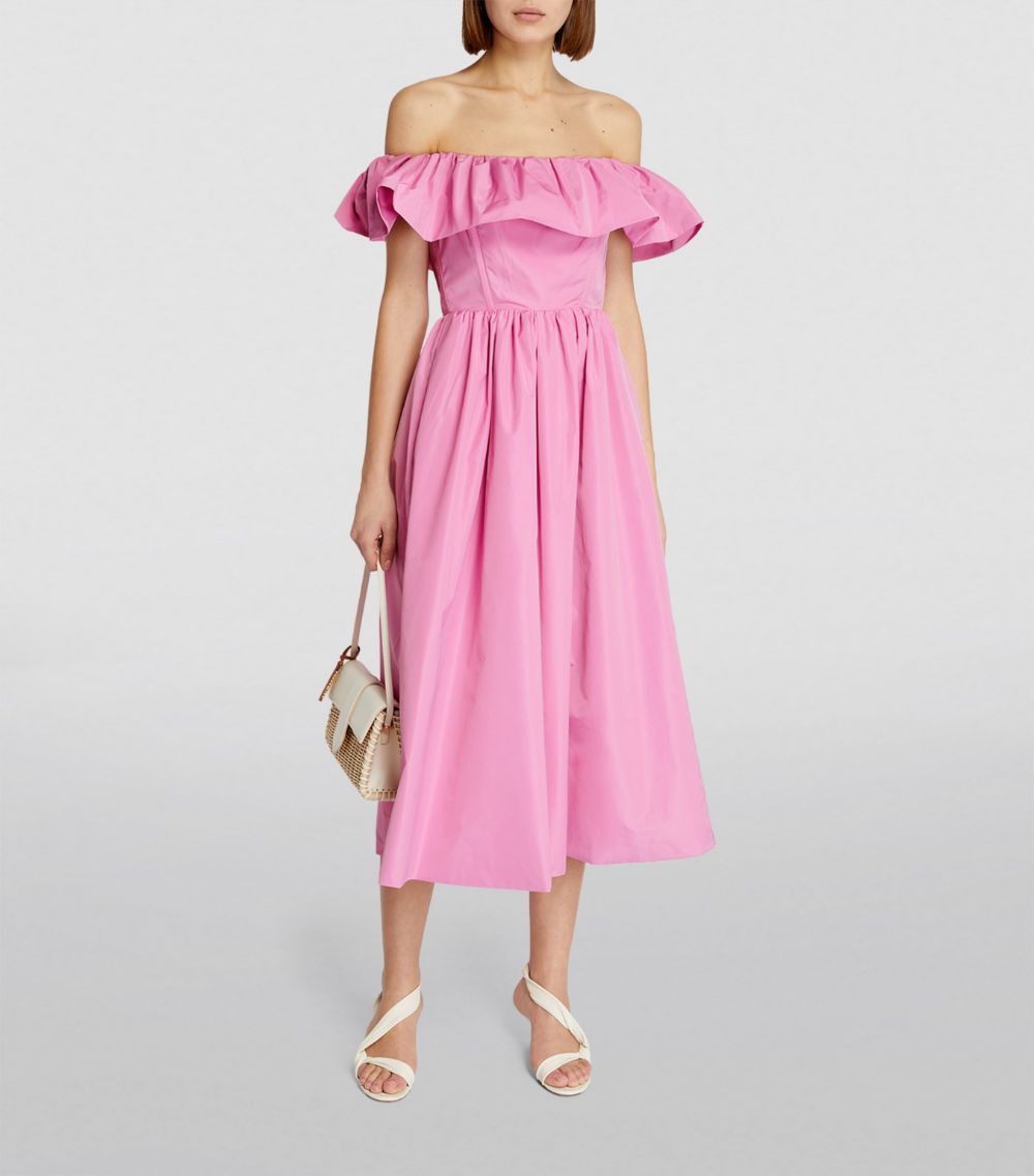 Sea Sea Taffeta Off-The-Shoulder Diana Dress