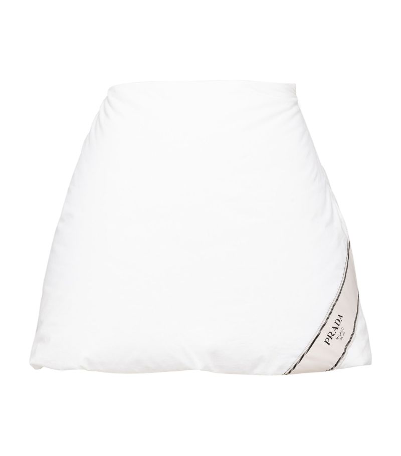 Prada Prada Cotton Padded Mini Skirt