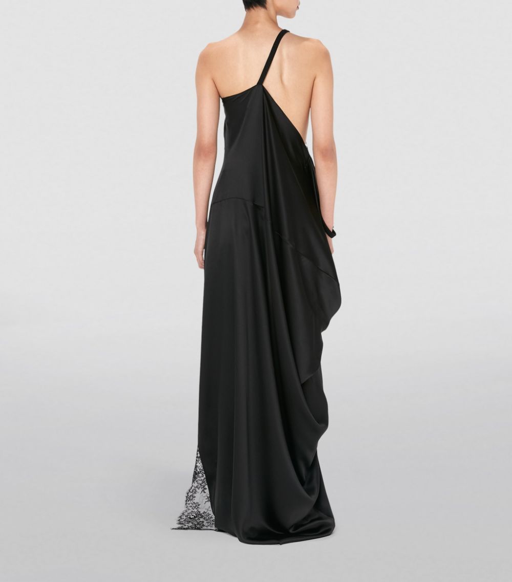 Jw Anderson Jw Anderson Asymmetric Lace One-Shoulder Dress