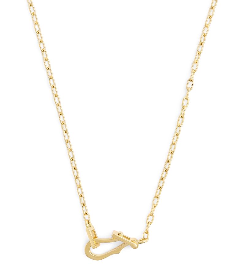 Jade Trau Jade Trau Mini Yellow Gold Lola Necklace