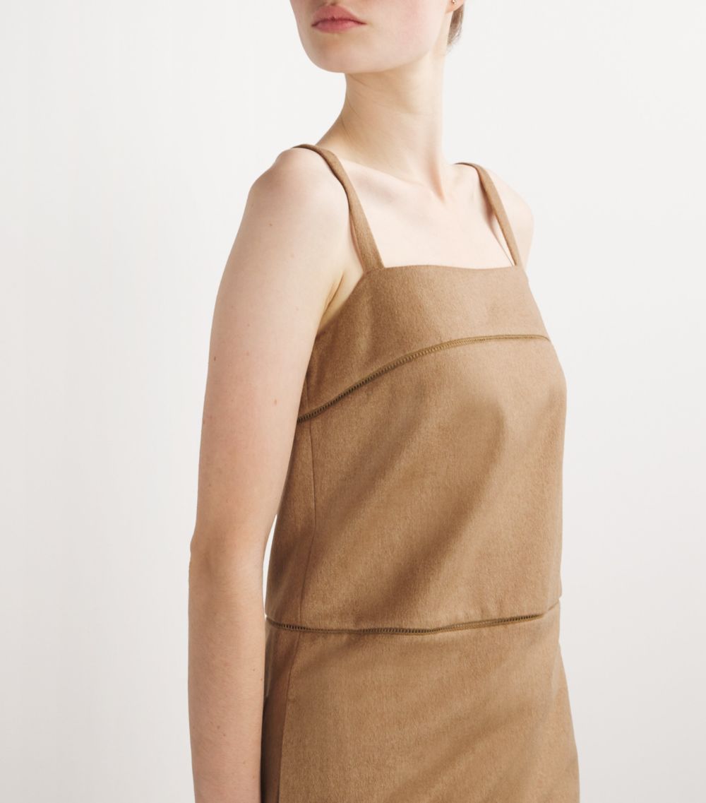 Max Mara Max Mara Camel Hair Mini Dress