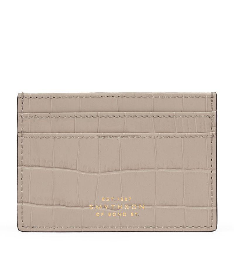 Smythson Smythson Leather Mara Flat Card Holder