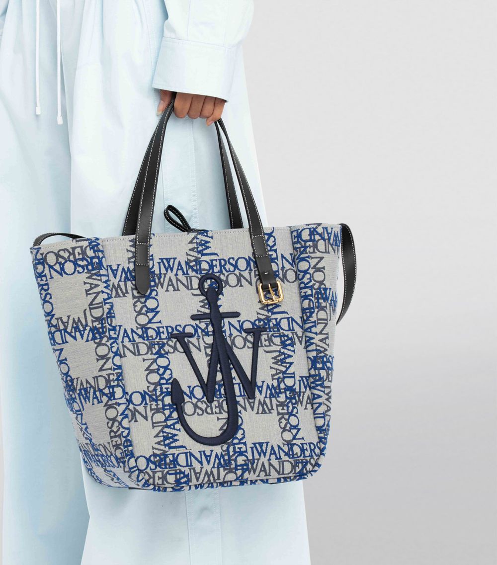 Jw Anderson Jw Anderson Jacquard Logo Belt Tote Bag