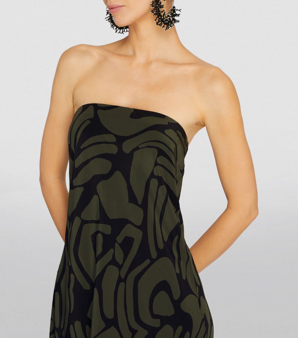 Matteau Matteau Silk Strapless Maxi Dress