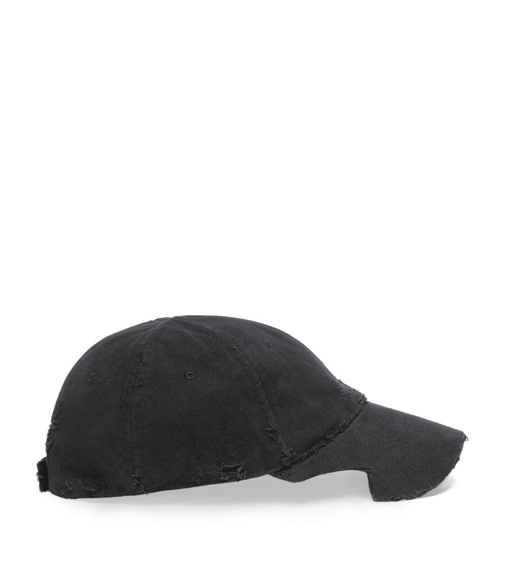 Balenciaga Balenciaga Pierced Baseball Cap